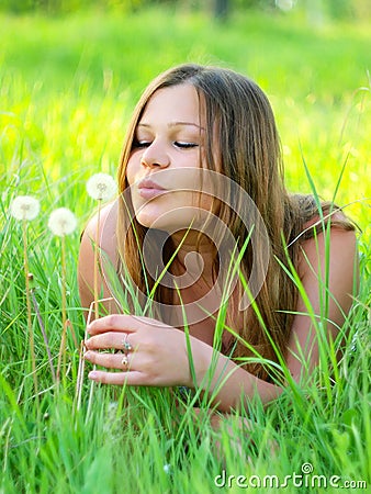 Beauty girl Stock Photo