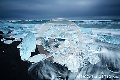 Beauty of iceland island, dramatic landscape Stock Photo