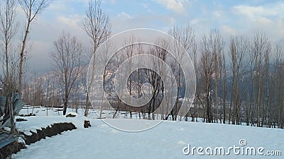 Beauty of kashmir Stock Photo