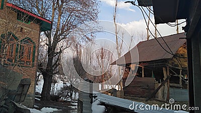 Beauty of kashmir Stock Photo