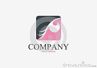 Beauty Logo Design Vector Illustration
