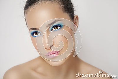 Beauty and makeup Stock Photo