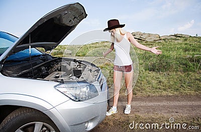 Beauty mechanic Stock Photo