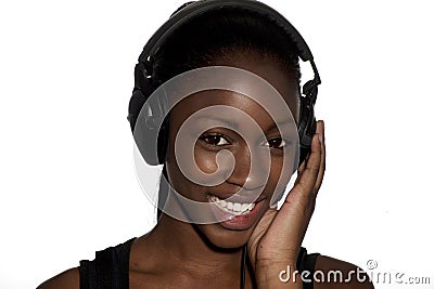 Beauty music Stock Photo