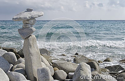 Beauty of nature in perfect balance Stock Photo