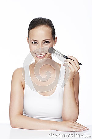 Beauty portrait of a woman Stock Photo