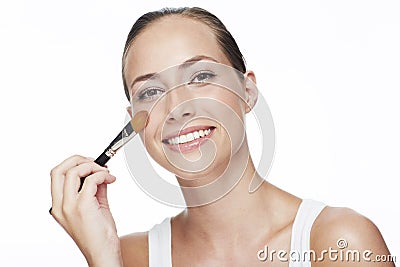 Beauty portrait of a woman Stock Photo