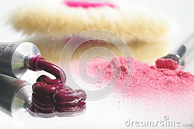 Beauty Regimen Stock Photo