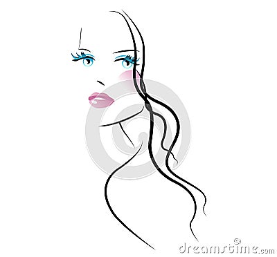 Beauty salon Vector Illustration