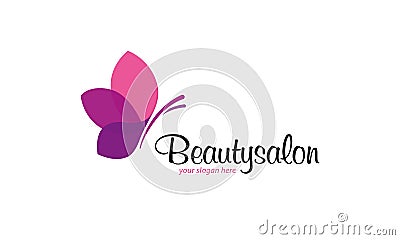 Beauty Salon Logo Stock Photo