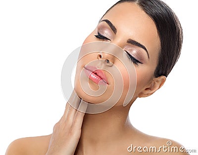 Beauty sensual woman Stock Photo