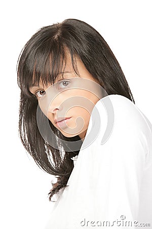 Beauty teenage girl Stock Photo