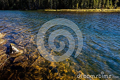 Beaverdam Provincial Recreation Area Clearwater County Alberta Canada Stock Photo