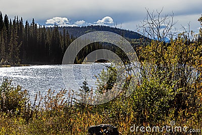 Beaverdam Provincial Recreation Area Clearwater County Alberta Canada Stock Photo