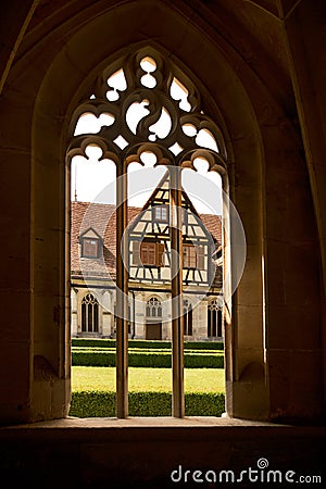 Bebenhausen Abbey: a former Cistercian monastery Editorial Stock Photo