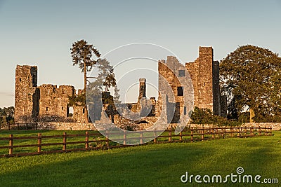 Bective abbey in ireland Stock Photo