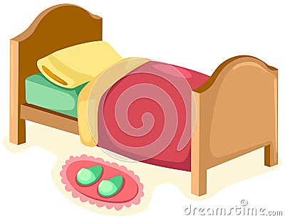 Bed Vector Illustration