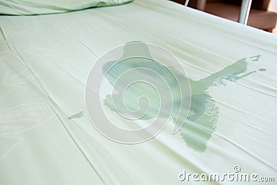 Bed Stock Photo