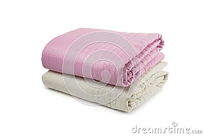 Bed Covers Stock Photo