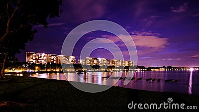 Bedok Reservoir Park Editorial Stock Photo