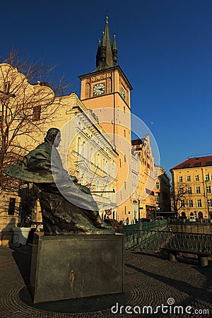 Bedrich Smetana in Prague Editorial Stock Photo