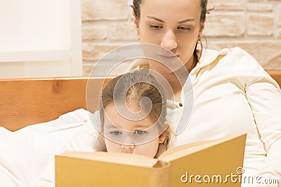 Bedtime stories Stock Photo