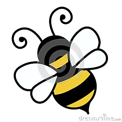 Bee Vector Illustration