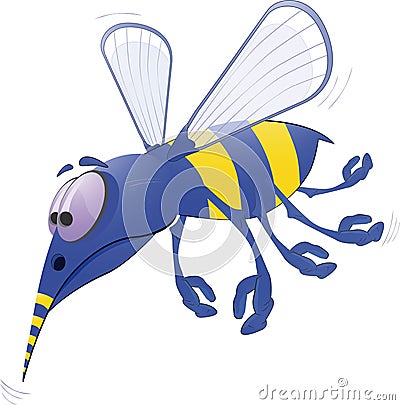 The bee Vector Illustration