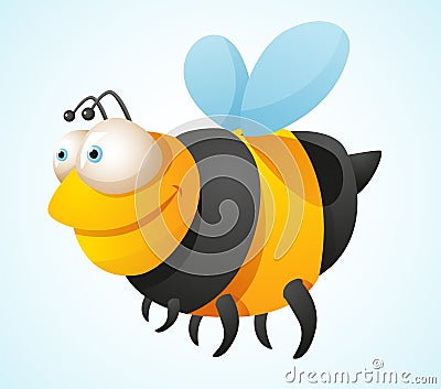 Bee Vector Illustration