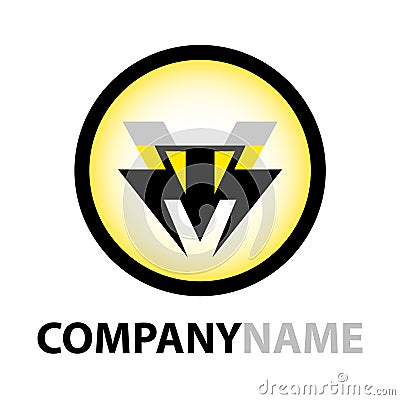 Bee icon and logo design Vector Illustration