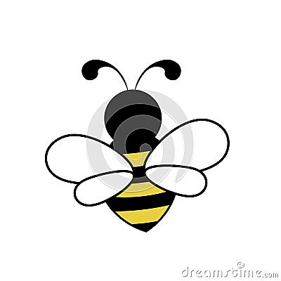 Bee Vector Illustration