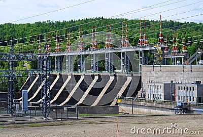 Beechwood Dam Stock Photo