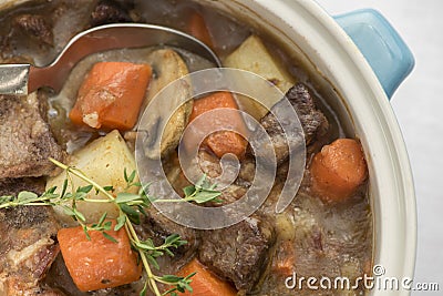 Beef Casserole Stock Photo