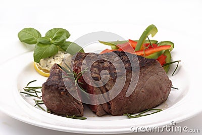 Beef Filet Steak Stock Photo