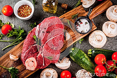 Beef fillet, tenderloin Stock Photo