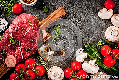 Beef fillet, tenderloin Stock Photo