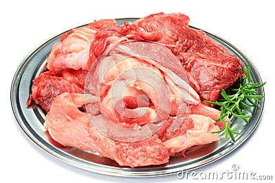 Beef tendon Stock Photo