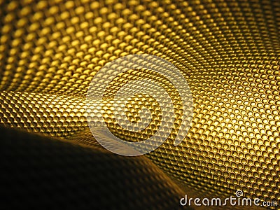 Beehive Yellow Abstract Stock Photo