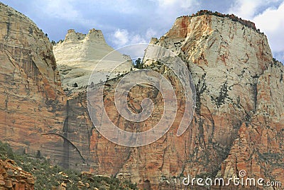 The Beehives, Zion Stock Photo