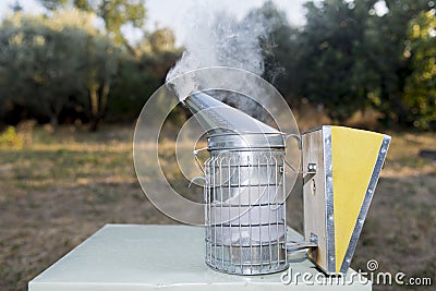 Beekeeping equipment Stock Photo