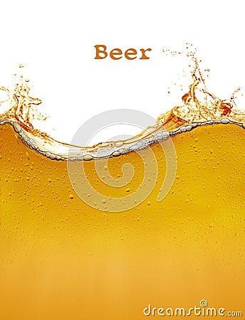 Beer background Stock Photo