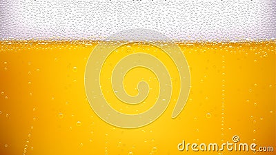 Beer background wide Vector Illustration