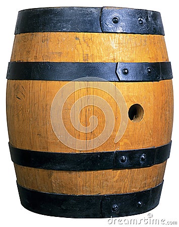 The beer barrel Stock Photo