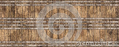 Beer barrel wooden texture Stock Photo