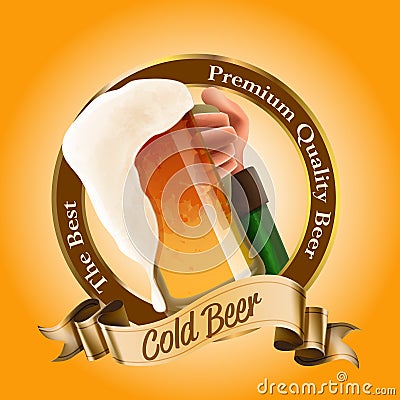 beer BEST QUALITY Vector Illustration