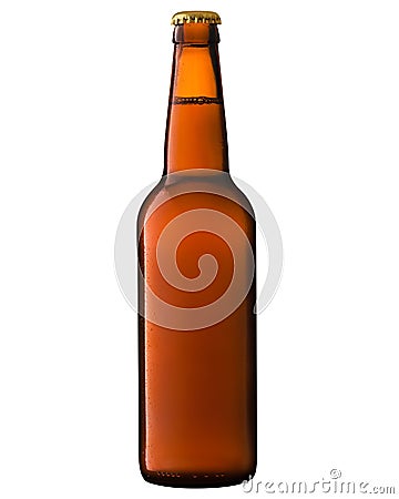 Beer bottle Stock Photo