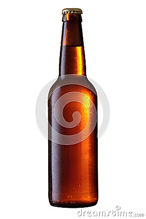 Beer bottle Stock Photo