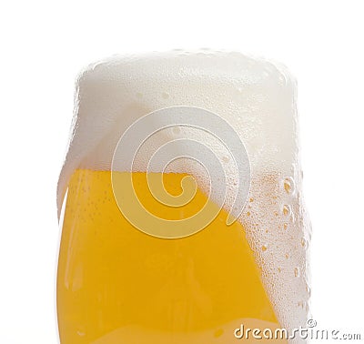 Beer closeup Stock Photo