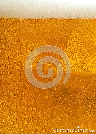 Beer foam Stock Photo