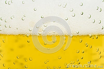 Beer Foam Stock Photo